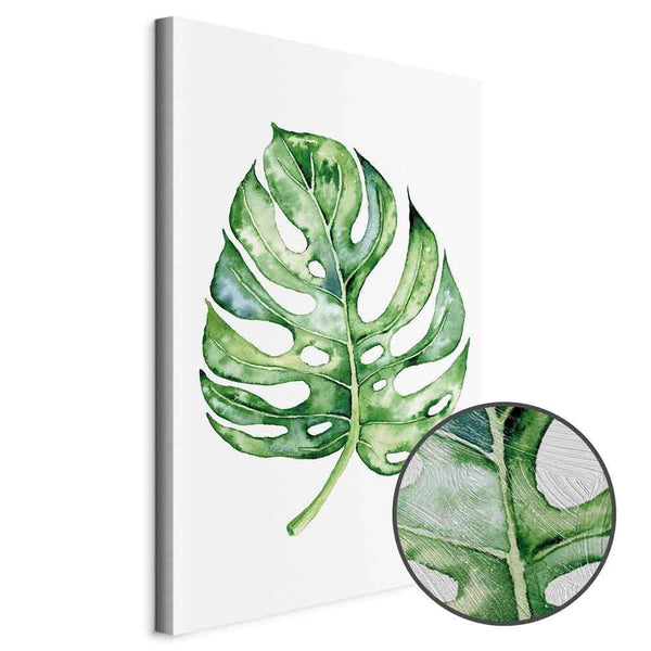 Quadro - Watercolor Monstera (1 Part) Vertical