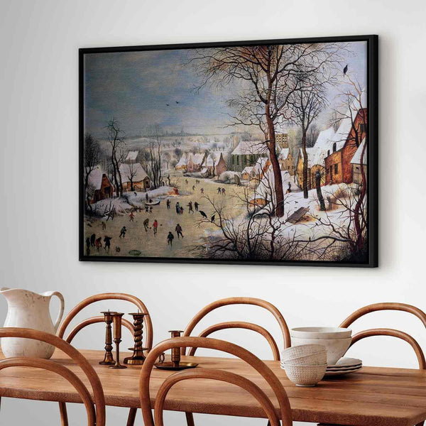 Quadro - Pieter Bruegel the Elder – Winter Landscape with Birdtrap