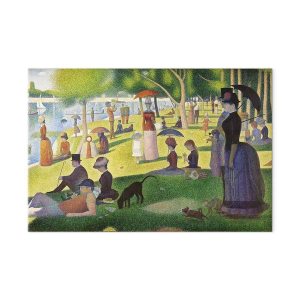 Quadro - Georges Seurat – Sunday Afternoon on the Island of La Grande Jatte