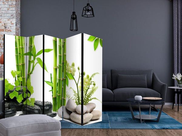 Paravento - Bamboos and Stones II