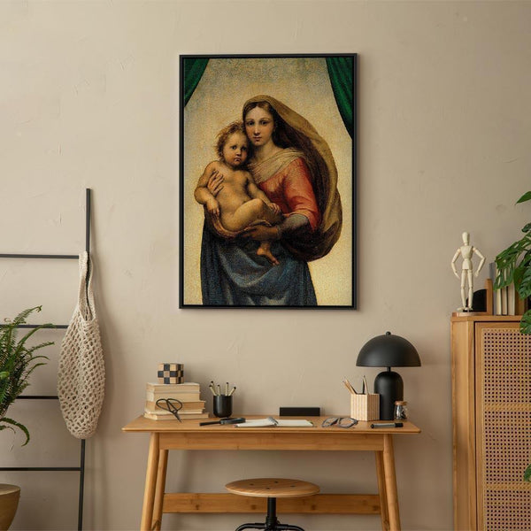 Quadro - Raphael – Sistine Madonna (fragment)
