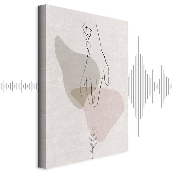 Quadro - Delicate Touch (1 Part) Vertical