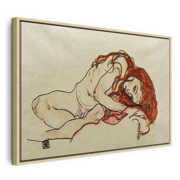 Quadro - Egon Schiele – Crouched Girl With Bowed Head