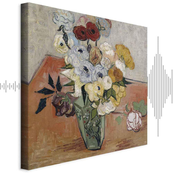 Quadro - Vincent Van Gogh – Stilllife with Japanese vase, roses and anemones