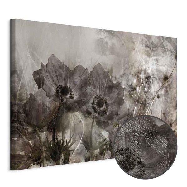 Quadro - Anemones in Sepia (1 Part) Wide