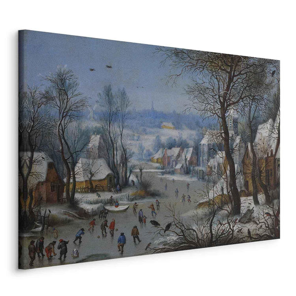 Quadro - Pieter Brueghel the Younger – Winter Landscape with a Bird Trap