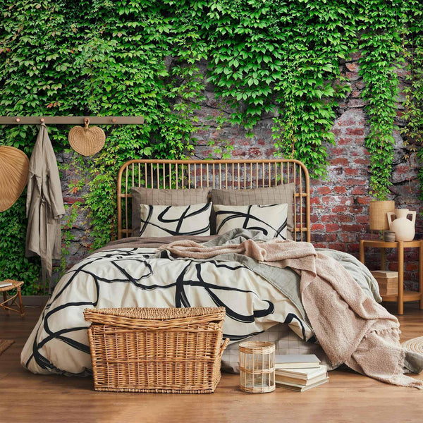Carta da parati - Brick and ivy