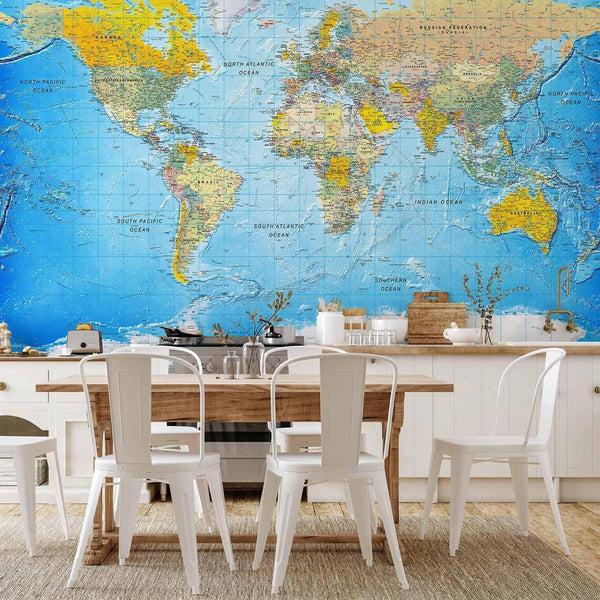 Carta da parati - World Classic Map