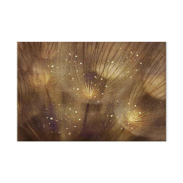 Quadro - Golden Dandelions (1 Part) Wide
