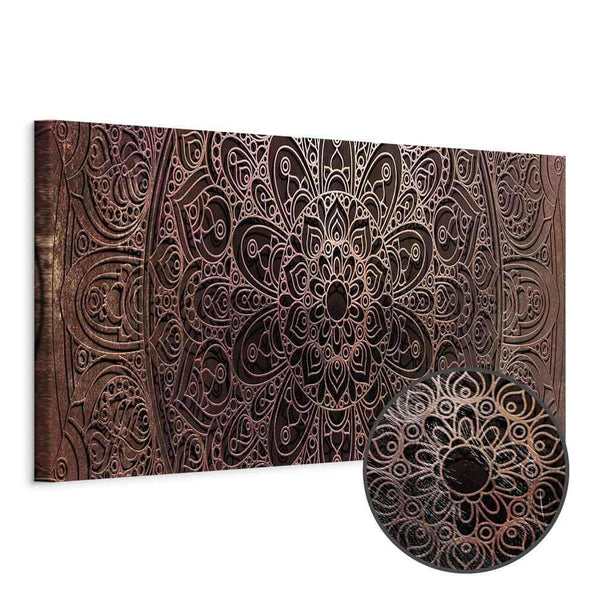 Quadro - Mandala: Amber Silence