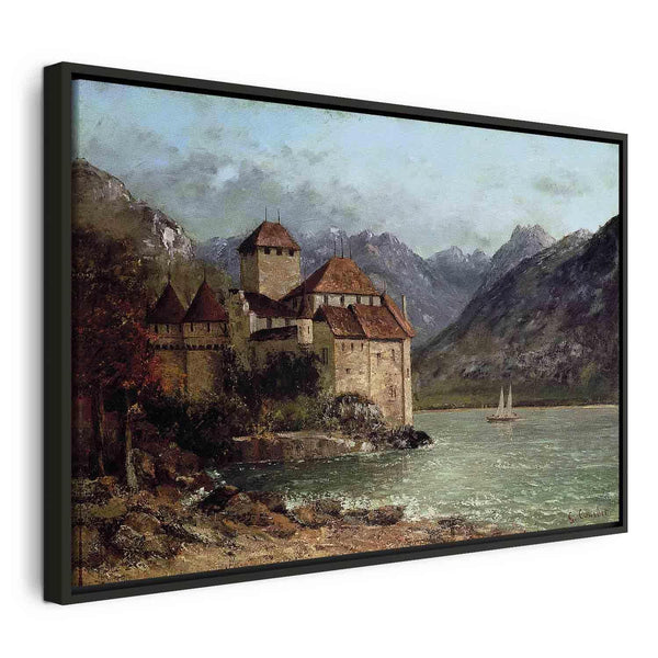 Quadro - Gustave Courbet -Chillon Castle