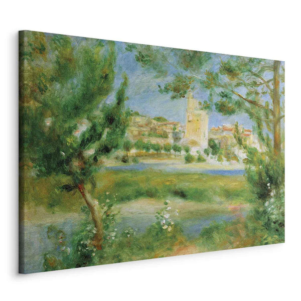 Quadro - Pierre-Auguste Renoir – Villeneuveles-Avignon