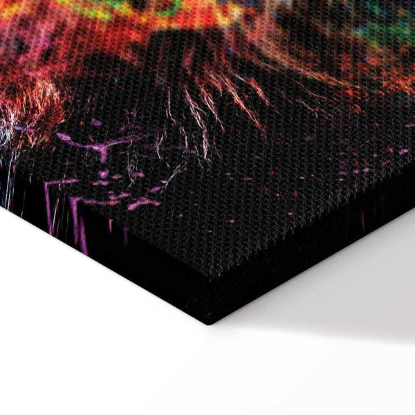 Quadro - Crazy Lion (1 Part) Wide