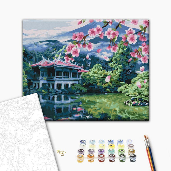 Quadro fai da te - The scent of spring in Japan