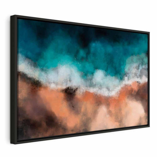 Quadro - Waves in the Sand (1 Part) Wide