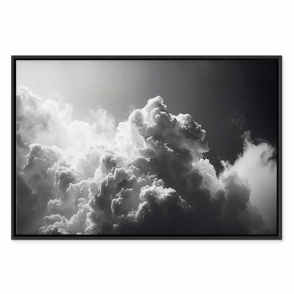 Quadro - Extraordinary Phenomenon: The Sun Illuminating Dark Clouds