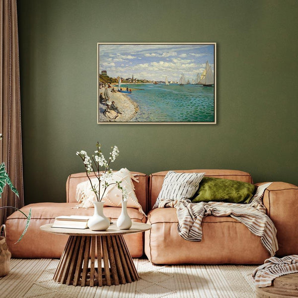 Quadro - Claude Monet – Regatta at Sainte-Adresse