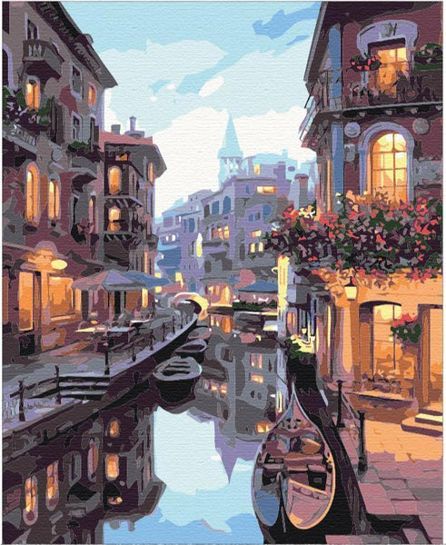 Quadro fai da te - Venetian canals
