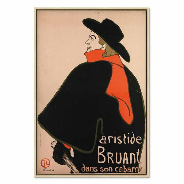 Quadro - Aristide Bruant: Dans son cabaret (1 Part) Vertical