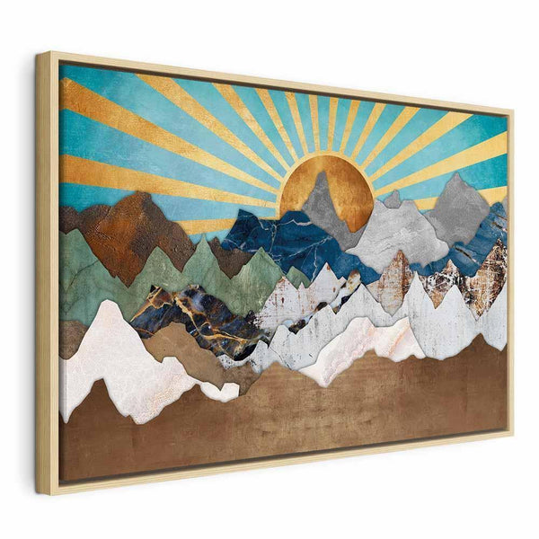 Quadro - Morning in the Mountains (1 Part) Wide