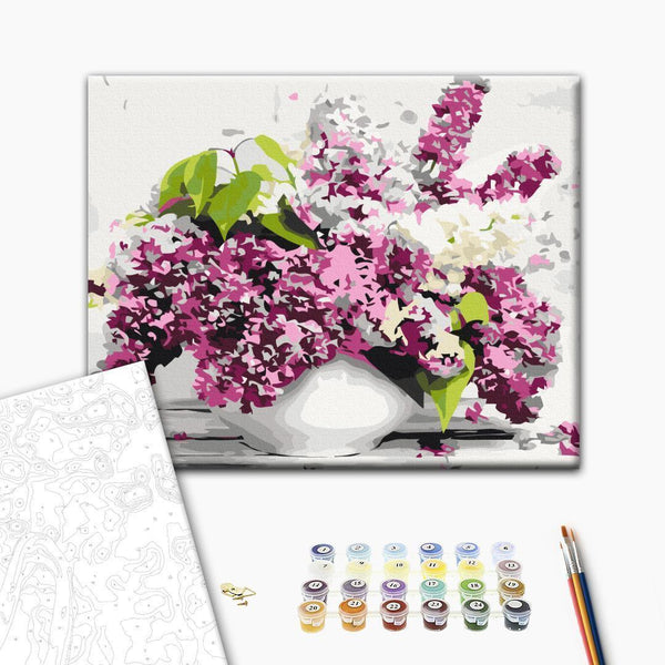 Quadro fai da te - Vase and Flowers
