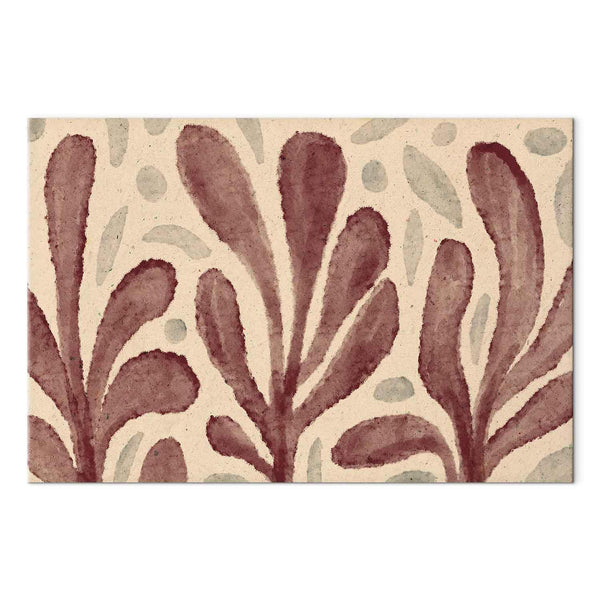 Quadro - Leaves and spots – large vibrant shapes inspired by Matisse