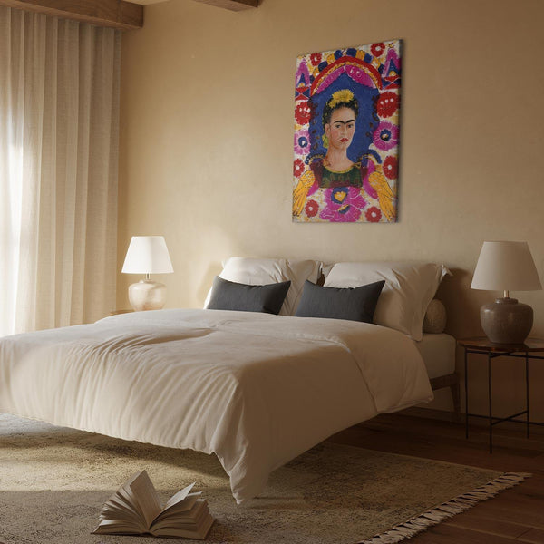 Quadro - Frida Kahlo – The Frame (Self-Portrait)
