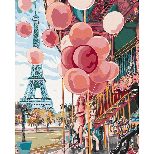 Quadro fai da te - Paris Carousel