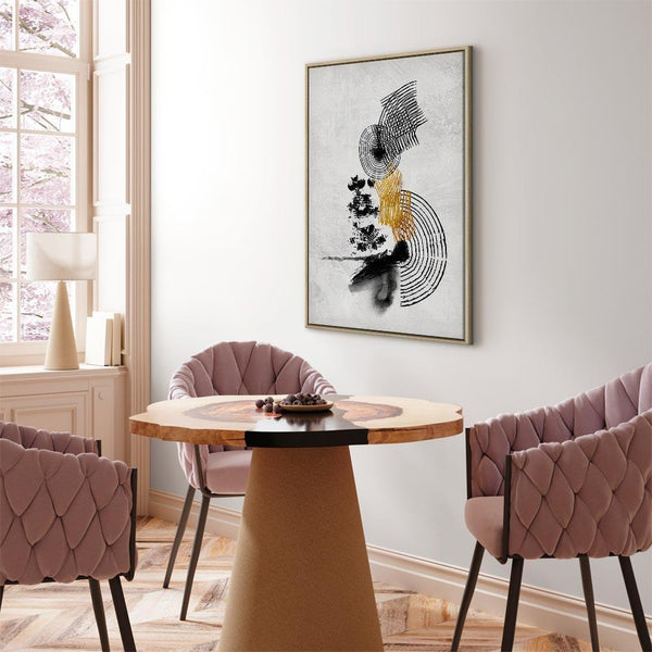 Quadro - Landscape With the Sun (1 Part) Vertical