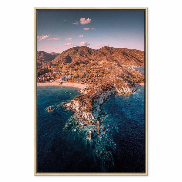 Quadro - Cliff in Kalamitsi (1 Part) Vertical