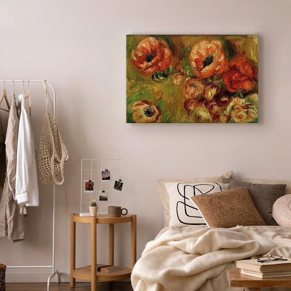 Quadro - Pierre-Auguste Renoir – Les Anémones