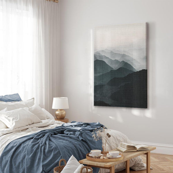 Quadro - Parallel Ridges (1 Part) Vertical