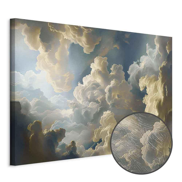 Quadro - Sun and Shadows: A Theatrical Display of Nature High Above the Earth