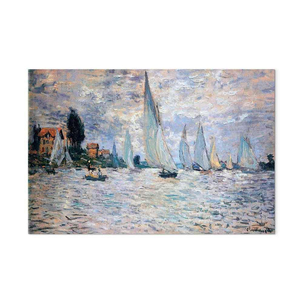 Quadro - Claude Monet - Sailboats, Regatta in Argenteuil