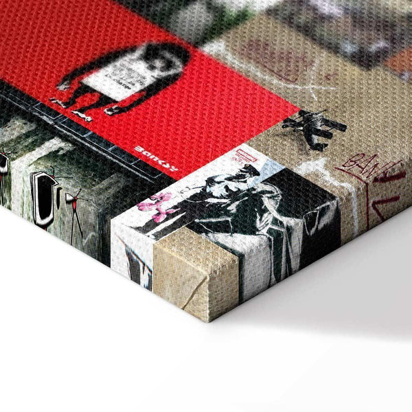 Quadro - Art of Collage: Banksy IV