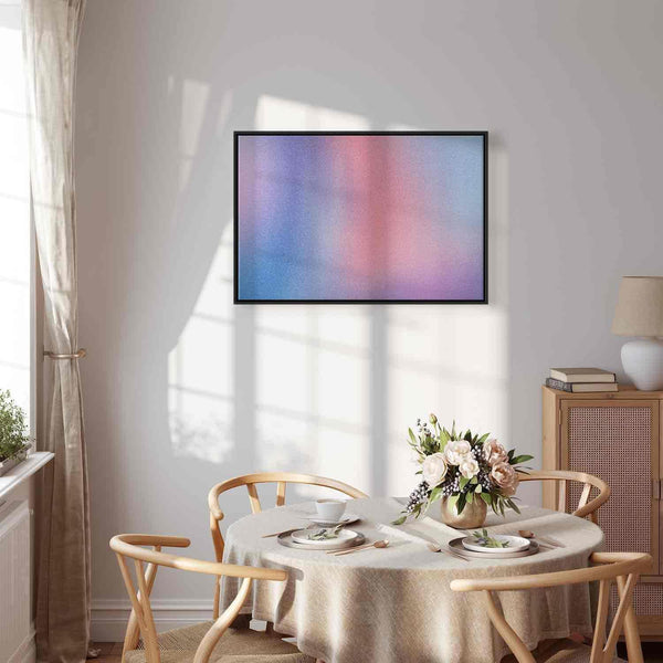 Quadro - Rainbow Gradient - Delicate Multicolored Gradient Resembling Mist
