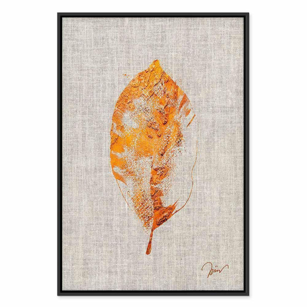 Quadro - Golden Flora (1 Part) Vertical