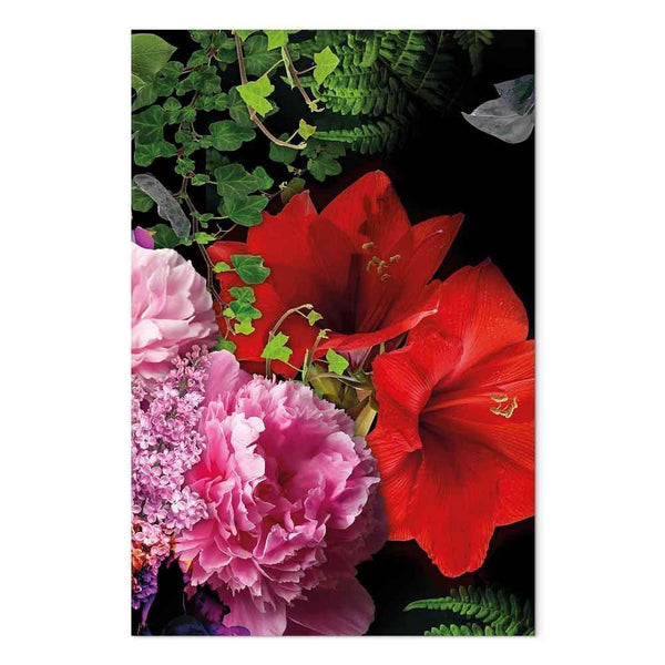 Quadro - Floral Symphony (1 Part) Vertical