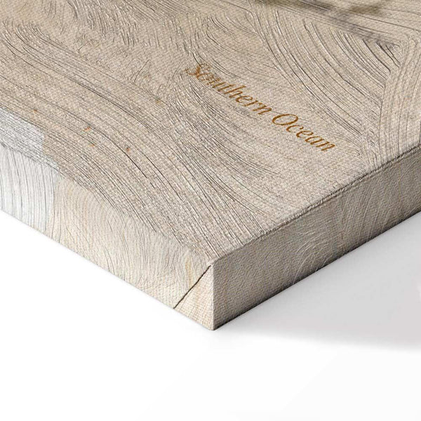 Quadro - World Map: Beige Chic