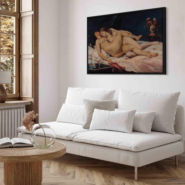 Quadro - Gustave Courbet – Sleeping