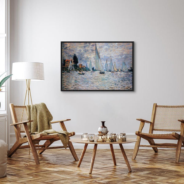 Quadro - Claude Monet - Sailboats, Regatta in Argenteuil