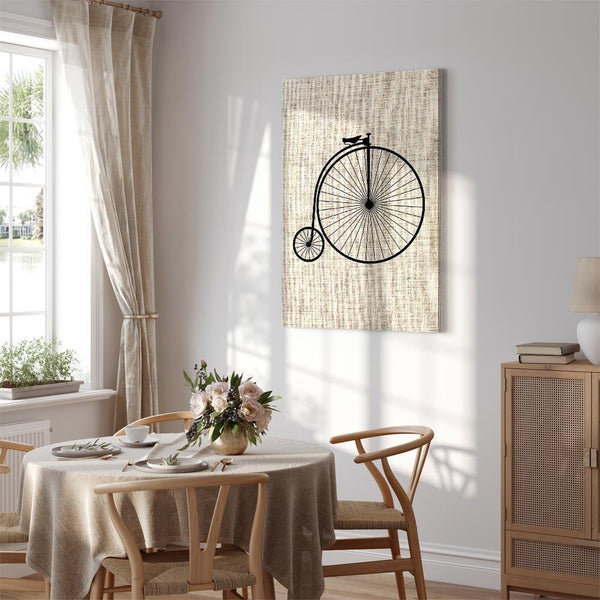 Quadro - Vintage Bicycle (1 Part) Vertical