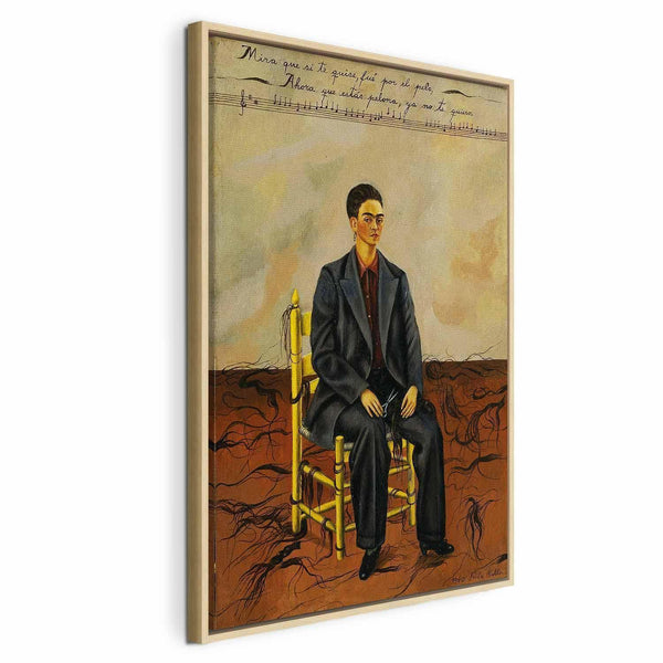 Quadro - Frida Kahlo – Self-Portrait with Cropped Hair