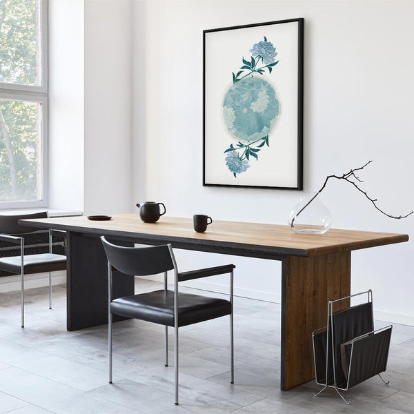 Quadro - Floral Planet (1 Part) Vertical