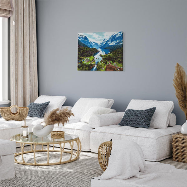 Quadro fai da te - Alpine valley