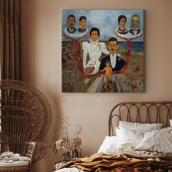 Quadro - Frida Kahlo – My Grandparents, My Parents and I