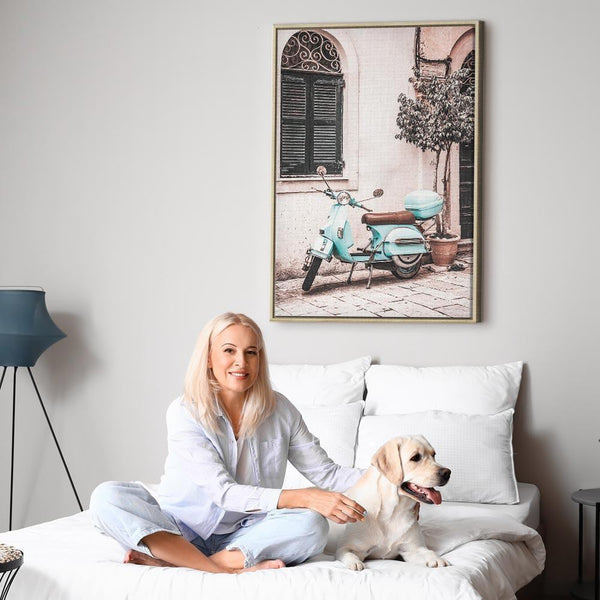 Quadro - Iconic Vespa (1 Part) Vertical