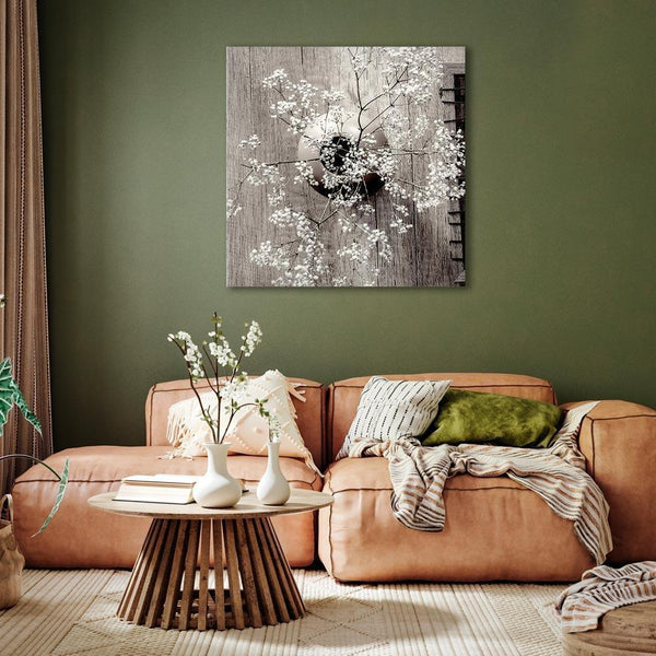 Quadro - Dried Flowers (1 Part) Square