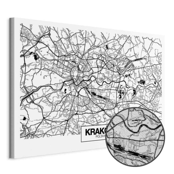 Quadro - City Plan: Krakow (1 Part) Wide