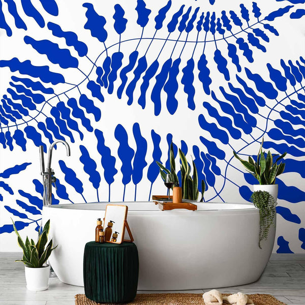 Carta da parati - Blue Fern